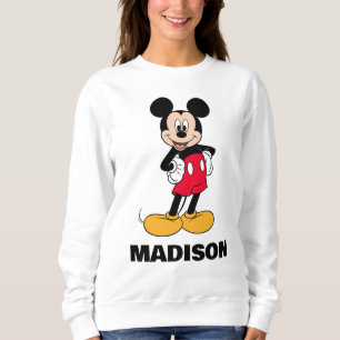 Mickey Mouse Smiling Pose Sweatshirt