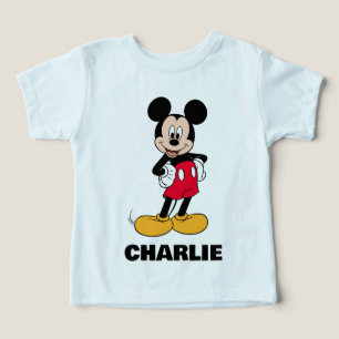 Mickey Mouse Smiling Pose Toddler T-shirt