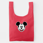 Mickey Mouse Smiling Reusable Bag at Zazzle