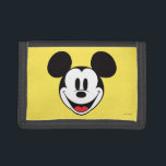 Mickey Mouse Smiling Trifold Wallet<br><div class="desc">Mickey & Friends - Mickey</div>