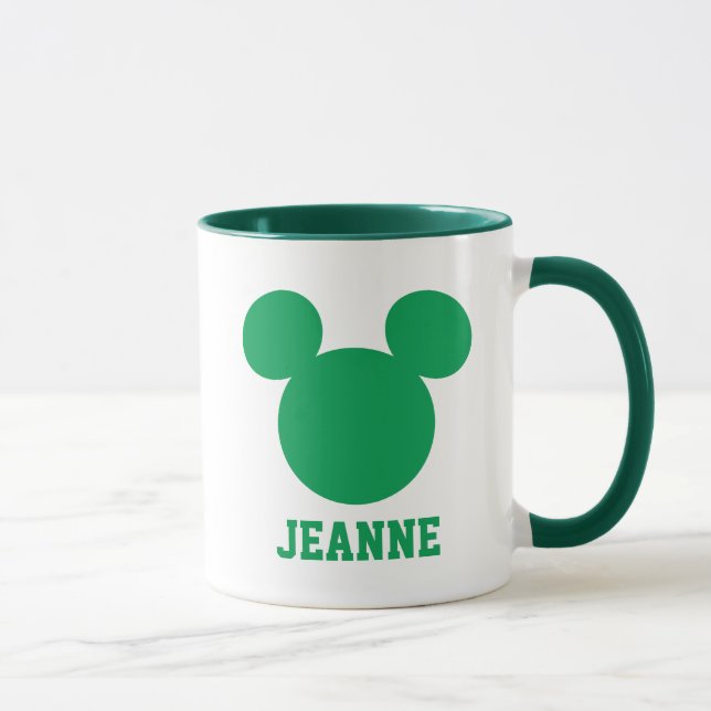 Mickey Mouse St. Patrick's Day | Add Your Name Mug (Right)