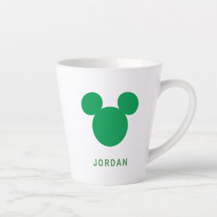 Mickey Mouse St. Patrick's Day Latte Mug