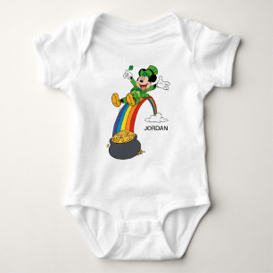 Mickey Mouse St. Patrick's Day - Pot of Gold Baby Bodysuit