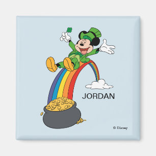 Mickey Mouse St. Patrick's Day - Pot of Gold Magnet