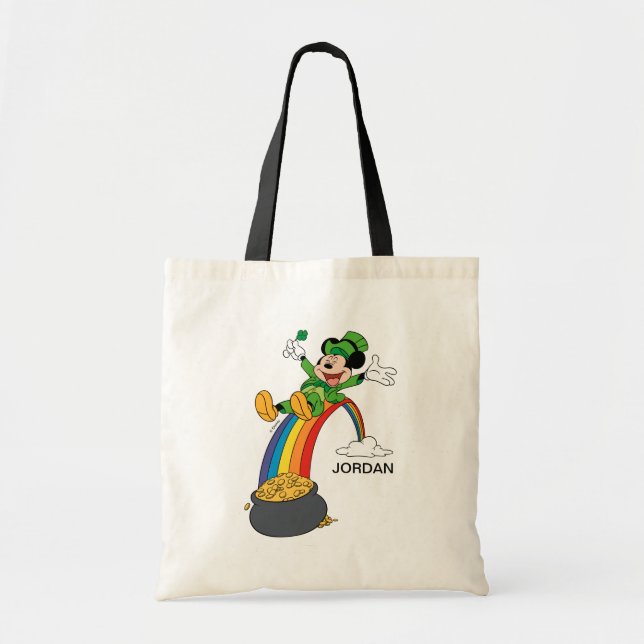 Mickey Mouse | St. Patrick's Day - Pot of Gold Tote Bag (Front)
