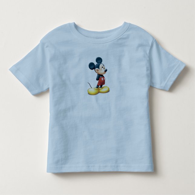 Mickey Mouse standing shy Toddler T-shirt (Front)
