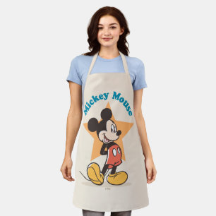 Mickey Mouse Star Name Graphic Apron