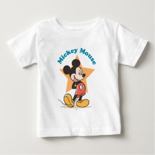 Mickey Mouse Star Name Graphic Baby T-Shirt