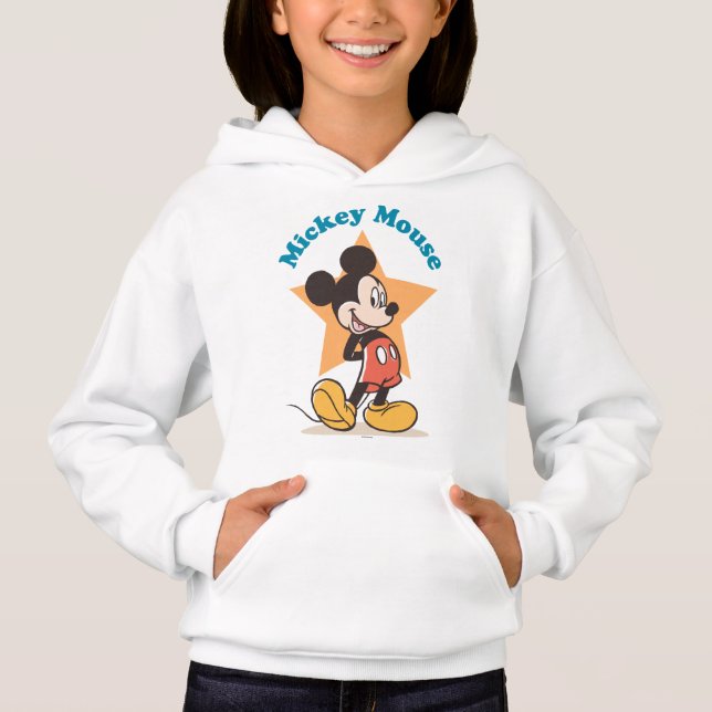 Mickey Mouse Star Name Graphic Hoodie (Front)