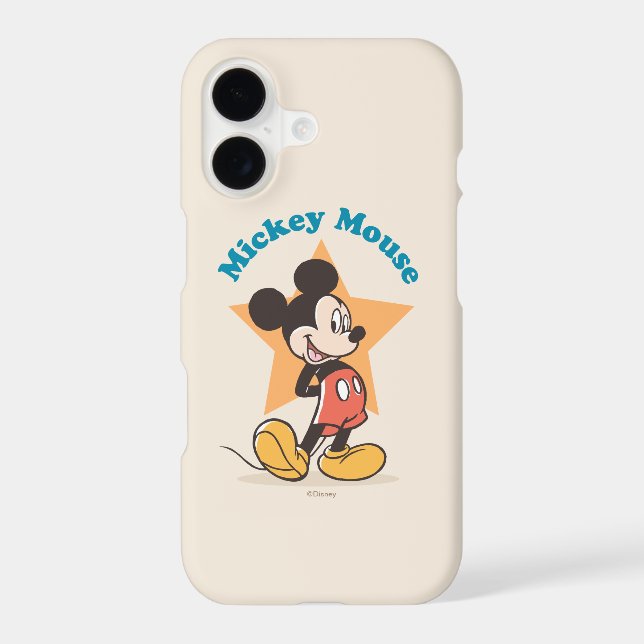 Mickey Mouse Star Name Graphic Iphone Case (Back)