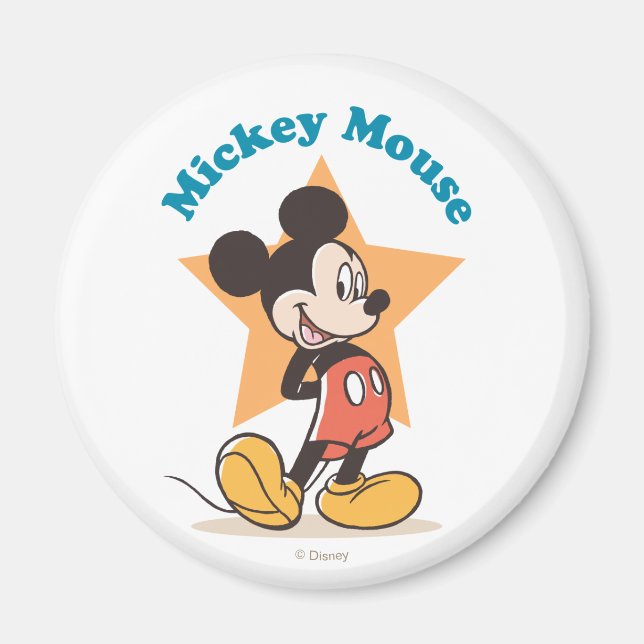 Mickey Mouse Star Name Graphic Magnet (Front)