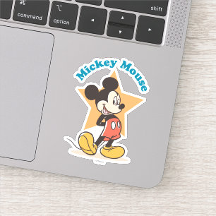 Mickey Mouse Star Name Graphic Sticker