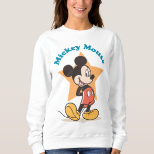 Mickey Mouse Star Name Graphic Sweatshirt