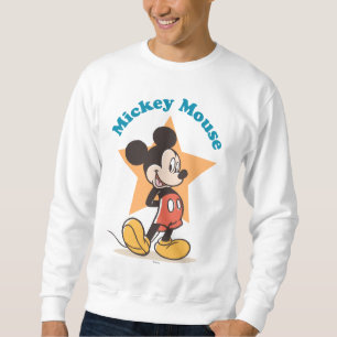 Mickey Mouse Star Name Graphic Sweatshirt