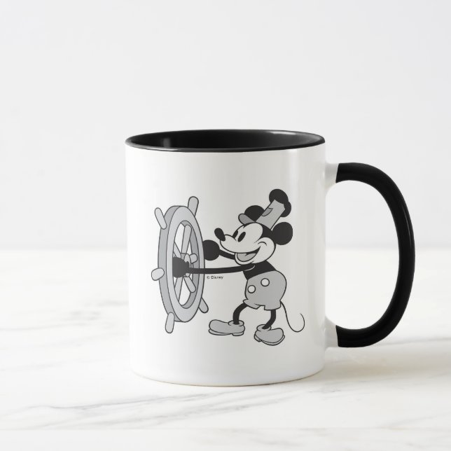 Mickey Mouse Steamboat Captain Mug (Right)