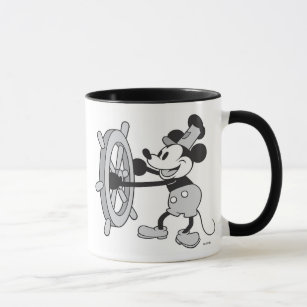 Disney Steamboat Mickey Mug 2 Designs Available Queens Kitchen 