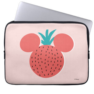 Mickey Mouse Strawberry Icon Laptop Sleeve