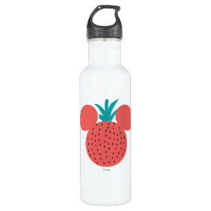 Mickey Mouse Strawberry Icon Stainless Steel Water Bottle
