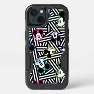 Mickey Mouse   Stripe Pattern iPhone 13 Case