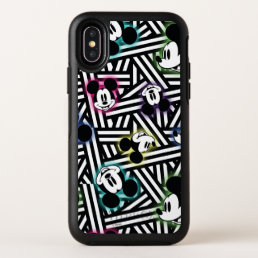 Mickey Mouse | Stripe Pattern OtterBox Symmetry iPhone X Case