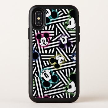 Mickey Mouse | Stripe Pattern Otterbox Symmetry Iphone X Case by MickeyAndFriends at Zazzle