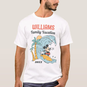 Mickey Mouse   Summer Beach Family Vacation T-Shirt