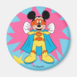 Mickey Mouse   Super Hero Cute Magnet