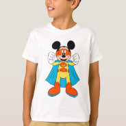 Mickey Mouse | Super Hero Cute T-shirt at Zazzle