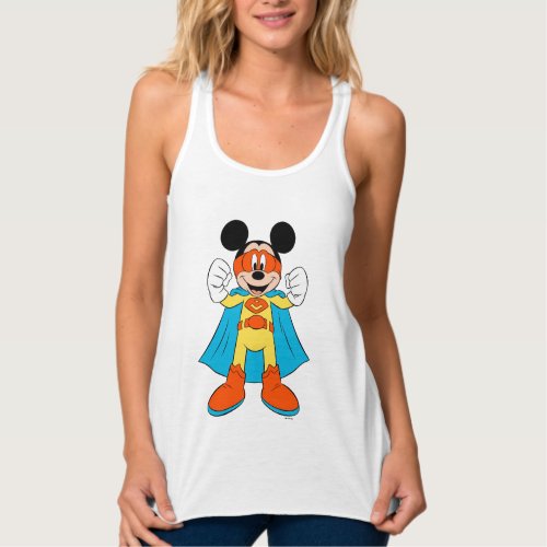 Mickey Mouse  Super Hero Cute Tank Top