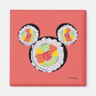 Mickey Mouse Sushi Icon Magnet