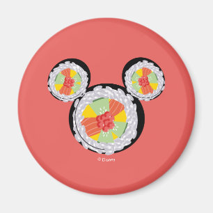 Mickey Mouse Sushi Icon Magnet