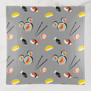 Mickey Mouse Sushi Icon Pattern Trinket Tray