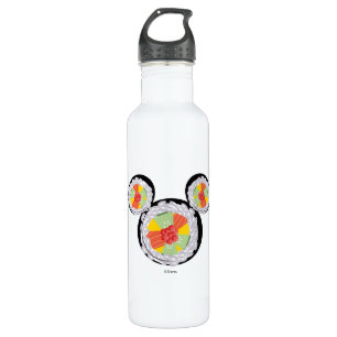 Mickey Mouse Sushi Icon Stainless Steel Water Bottle