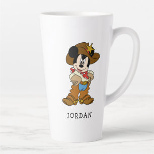 Mickey Mouse the Cowboy Latte Mug