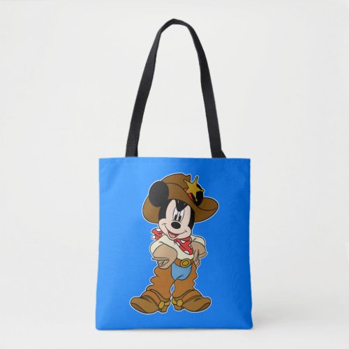 Mickey Mouse the Cowboy Tote Bag
