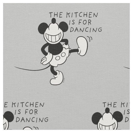 Mickey Mouse | The Kitchen is for Dancing Fabric