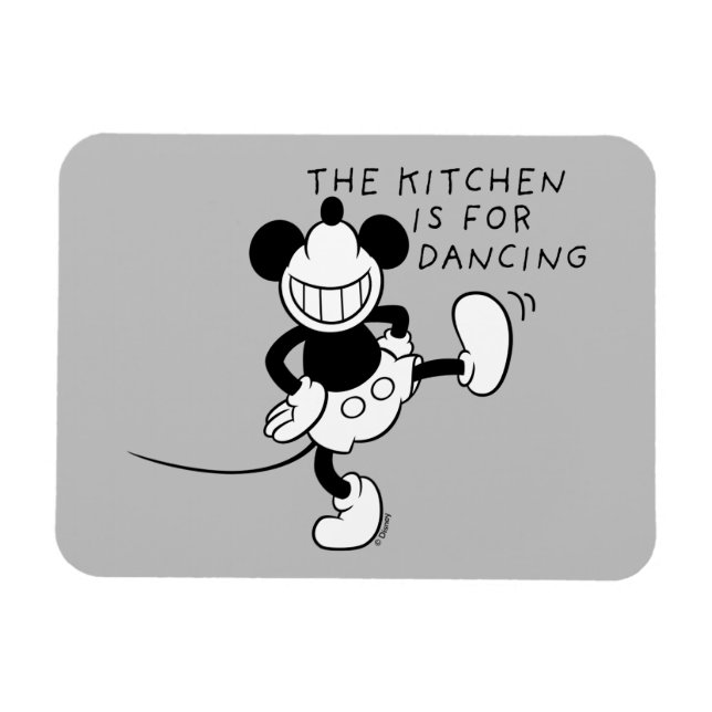 Mickey Mouse | The Kitchen is for Dancing Magnet (Horizontal)