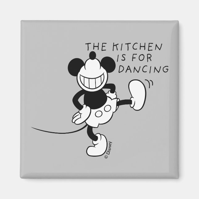 Mickey Mouse | The Kitchen is for Dancing Magnet (Front)