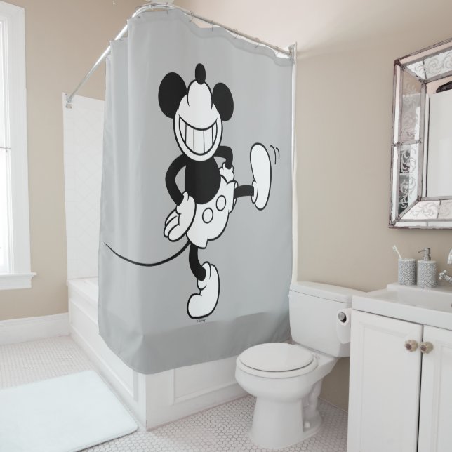 Mickey Mouse | The Kitchen is for Dancing Shower Curtain (In Situ)