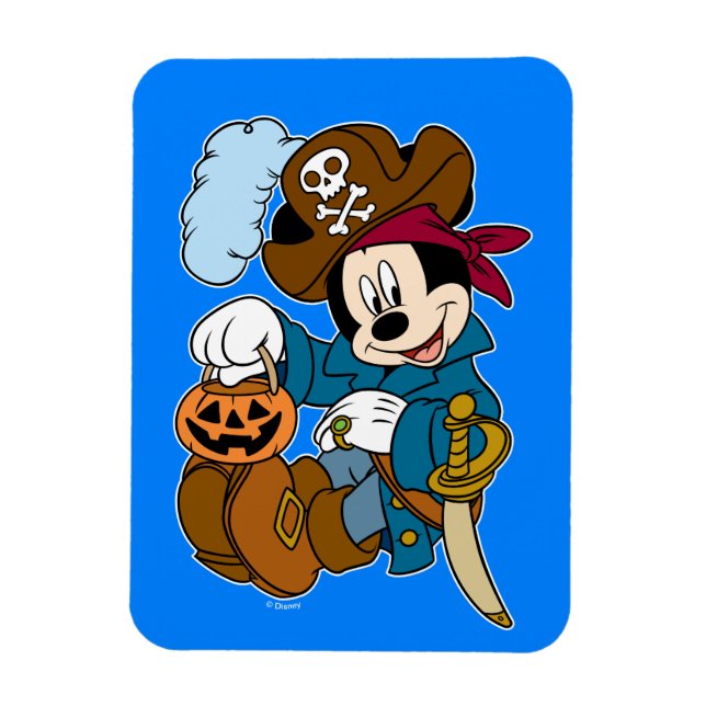 Mickey Mouse the Pirate Magnet (Vertical)