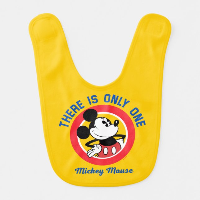 Mickey Mouse | There is Only One Baby Bib (Front)