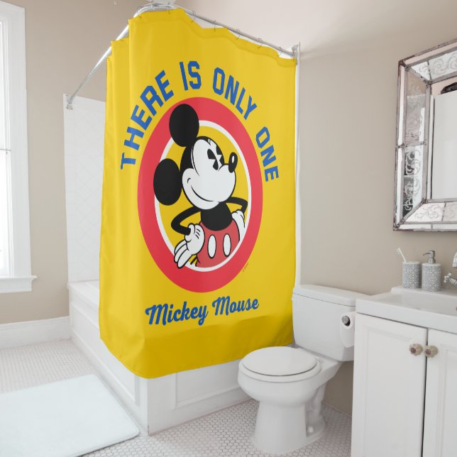 Mickey Mouse | There is Only One Shower Curtain (In Situ)