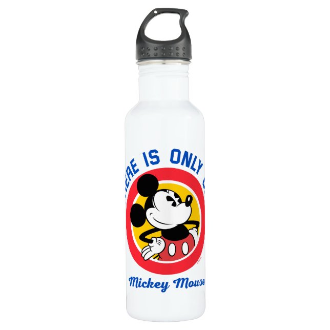 Mickey Mouse | There is Only One Stainless Steel Water Bottle (Front)