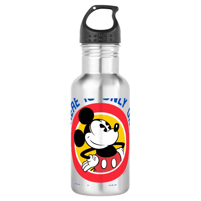 Mickey Mouse | There is Only One Stainless Steel Water Bottle (Front)