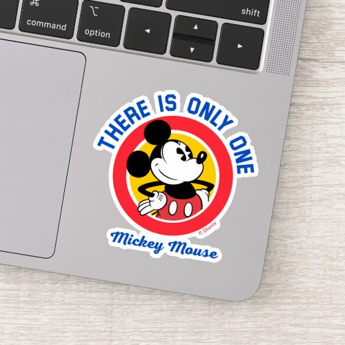 Mickey Mouse  There is Only One Sticker