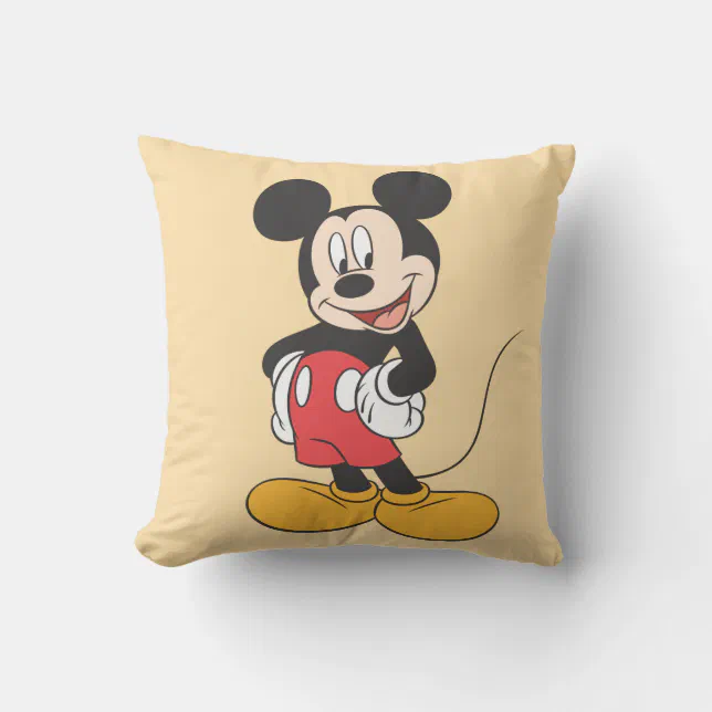 Mickey Mouse Throw Pillow Zazzle
