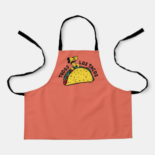 Mickey Mouse Todos Los Tacos Sign Apron