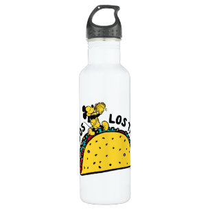 Mickey Mouse Todos Los Tacos Sign Stainless Steel Water Bottle