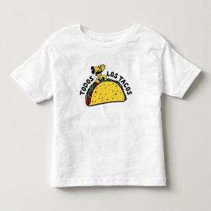 Mickey Mouse Todos Los Tacos Sign Toddler T-shirt