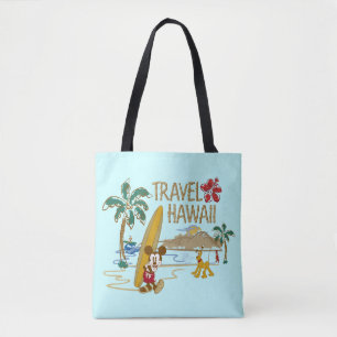 Mickey Mouse Travel Hawaii Tote Bag